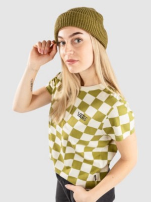 Yellow checkered 2024 vans shirt